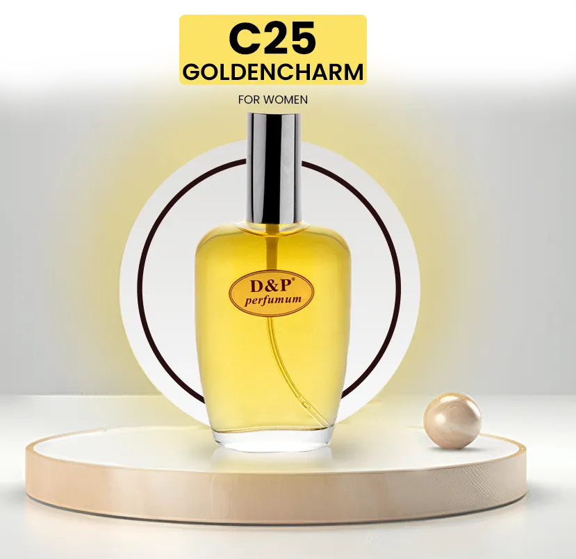 Goldencharm perfume for women C25 (50ml/1.7 onz)