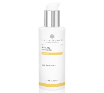 Sparkling Peeling Gel, Deep Cleansing, Exfoliation, Skin Moisturization, Low Irritation for Sensitive Skin fl. 7.76 fl oz / 200 ml, Refreshing
