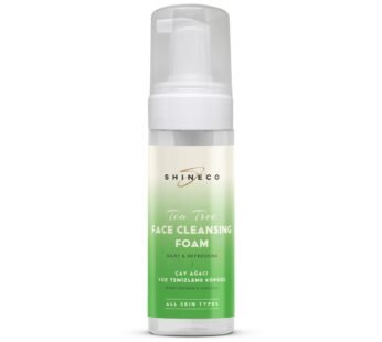 Facial Cleansing Foam – 150 mL – Gentle & Deep Cleansing – Tea Tree, Collagen, Aloe Vera Variants (Tea Tree Foam)