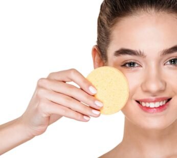 Make Up Remover Sponge Soap with Silicone Texture – 65 g Facial Cleansing Soap for Daily Makeup Removal
