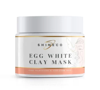 Clay Face Mask 50 ml – Deep Cleansing & Skin Care Mask for All Skin Types (50 ml, Egg White Clay Mask)